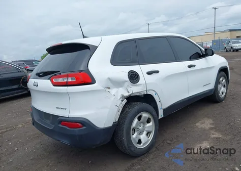 2017 Jeep Cherokee Sport Fwd из США, поврежденный, VIN 1C4PJLAB9HW503337